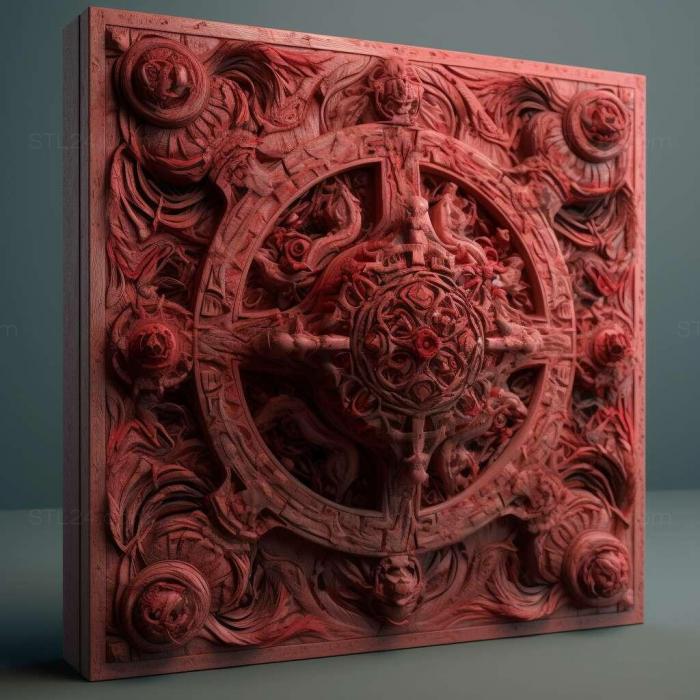 Games (Blood Magic 1, GAMES_16913) 3D models for cnc